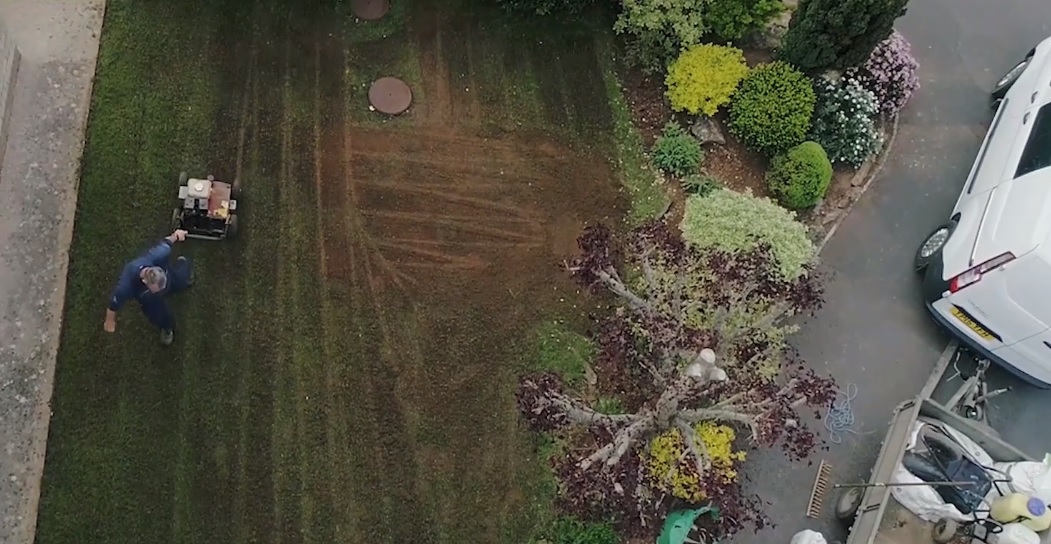 Lawn care work